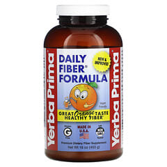 Yerba Prima, Daily Fiber Formula, Orange, 16 oz (453 g)