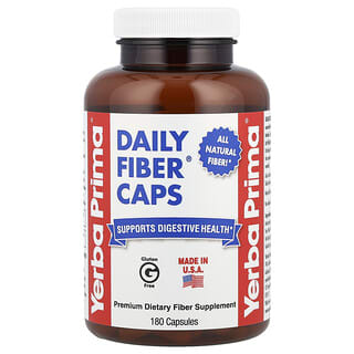 Yerba Prima, Daily Fiber Caps®, 180 capsules