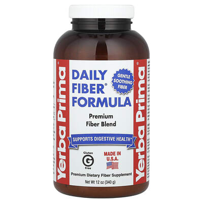 Yerba Prima, Everyday Fiber® Formula, 12 oz (340 g)