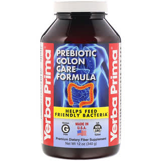 Yerba Prima, Formule prébiotique pour le soin du côlon, 340 g