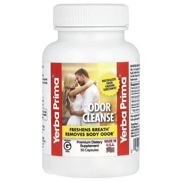 Yerba Prima, 淨味，50 粒膠囊（每粒膠囊 75 毫克）