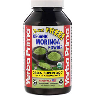 Yerba Prima, Organic Moringa Powder, 10 oz (284 g)