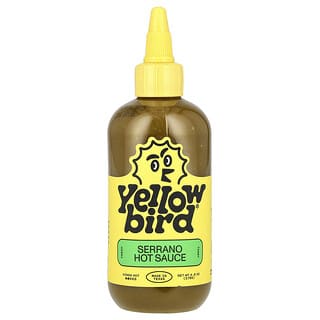 Yellowbird Sauce, 塞拉诺辣酱，9.8 盎司（278 克）