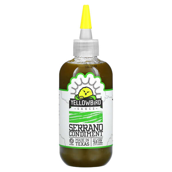Yellowbird Sauce, Serrano-Gewürz, 278 g (9,8 oz.)