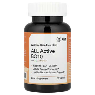 YDY, Semua BQ10 Aktif Dengan Quatrefolic®, 60 Tablet