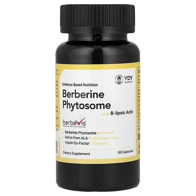 YDY, Berberine Phospholipid Complex, 60 Capsules