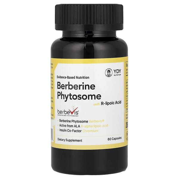 YDY, Berberine Phytosome, 60 Capsules