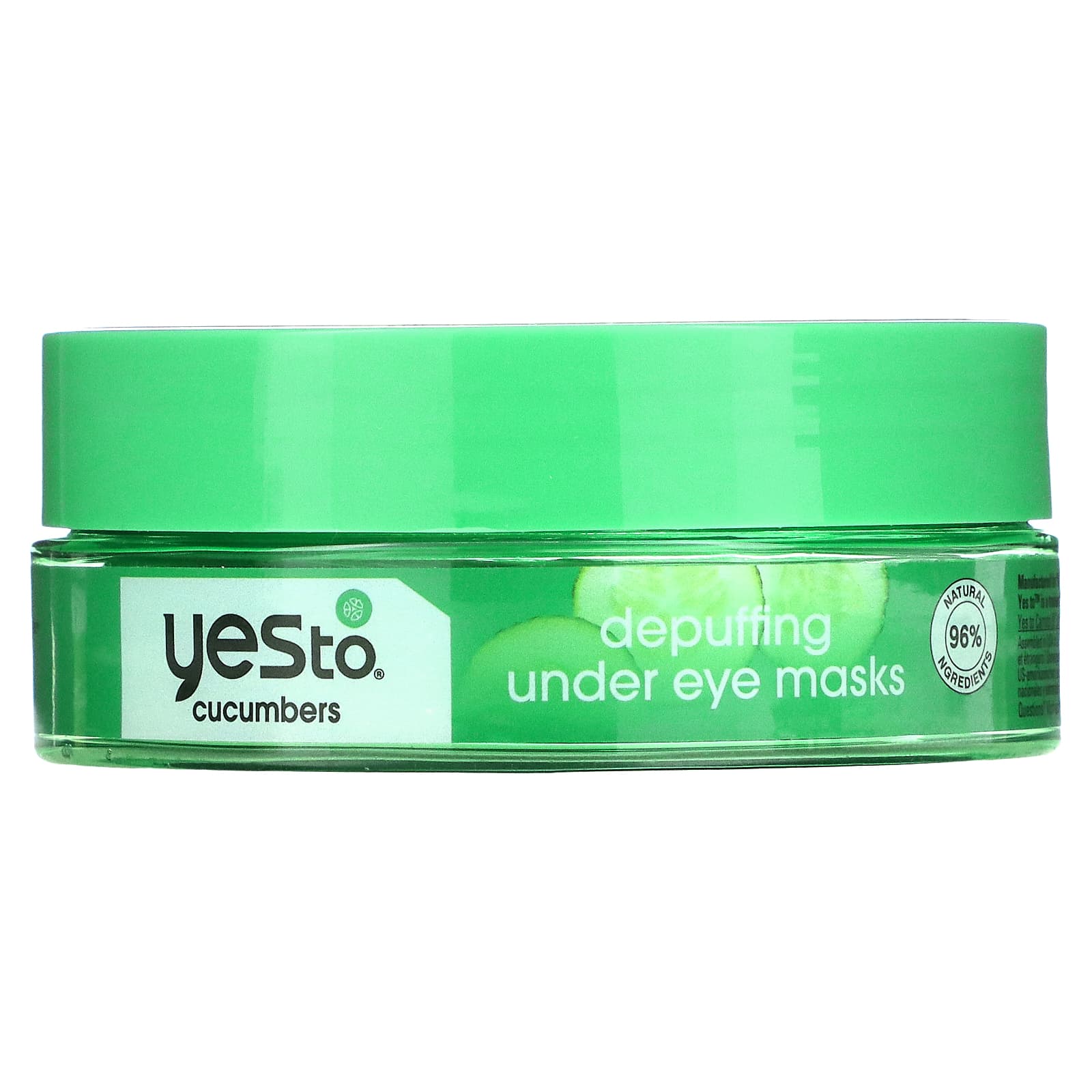 Yes To, Cucumbers, Depuffing Under Eye Masks, 16 Single Eye Masks