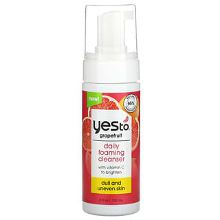 Yes To, Nettoyant moussant quotidien, Pamplemousse, 150 ml