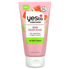 Yes To, Exfoliante facial de uso diario, Sandía, 118 ml (4 oz. Líq.)