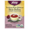 Yogi Tea, Skin DeTox, Rosa y hibisco calmantes, 16 bolsitas de té, 32 g (1,12 oz)
