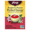 Yogi Tea, Perfect Energy รสราสเบอร์รี่และเสาวรส บรรจุ 16 ถุงชา ขนาด 1.12 ออนซ์ (32 ก.)