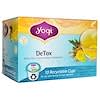 Detox, Herbal Supplement Tea, Caffeine Free, 10 Cups, .06 oz (1.7 g) Each