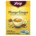 Yogi Tea, オーガニック、マンゴージンジャー、カフェインフリー、ティーバッグ16包、1.12オンス（32 g）
