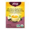 Yogi Tea, Despertar Digestivo, Cidra de Amora e Maçã, Sem Cafeína, 16 Saquinhos de Chá, 29 g (1,02 oz)