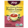 Yogi Tea, 스파이시 히비스커스 블라썸 파지티브 에너지, 티백 16개, 32g(1.12oz)