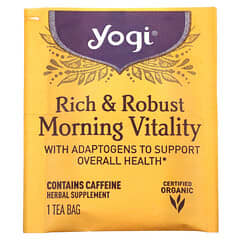 Yogi Tea, Rich & Robust Morning Vitality, 16 Teebeutel, 36 g (1,27 oz.)