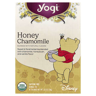 Yogi Tea, Bitki Çayı, Ballı Papatya, Kafeinsiz, 16 Çay Poşeti, 29 g (1,02 oz)