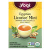 Réglisse égyptienne et menthe, sans caféine, 16 sachets de thé, 32 g