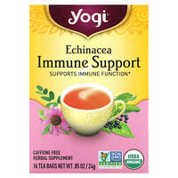 Yogi Tea Get Well Variety Pack - 6 Packs of 16 Tea Bags for Cold Season  Support - Includes Bedtime, Breathe Deep, Echinacea Immune Support Teas and
