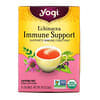 Yogi Tea, Refuerzo inmunitario con equinácea, Sin cafeína, 16 bolsitas de té, 24 g (0,85 oz)