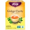 Ginkgo Clarity, Livre de Cafeína, 16 Sachês de Chá, 1,12 oz (32 g)