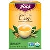 Organic, Green Tea Energy, 16 Tea Bags, .92 oz (26 g)