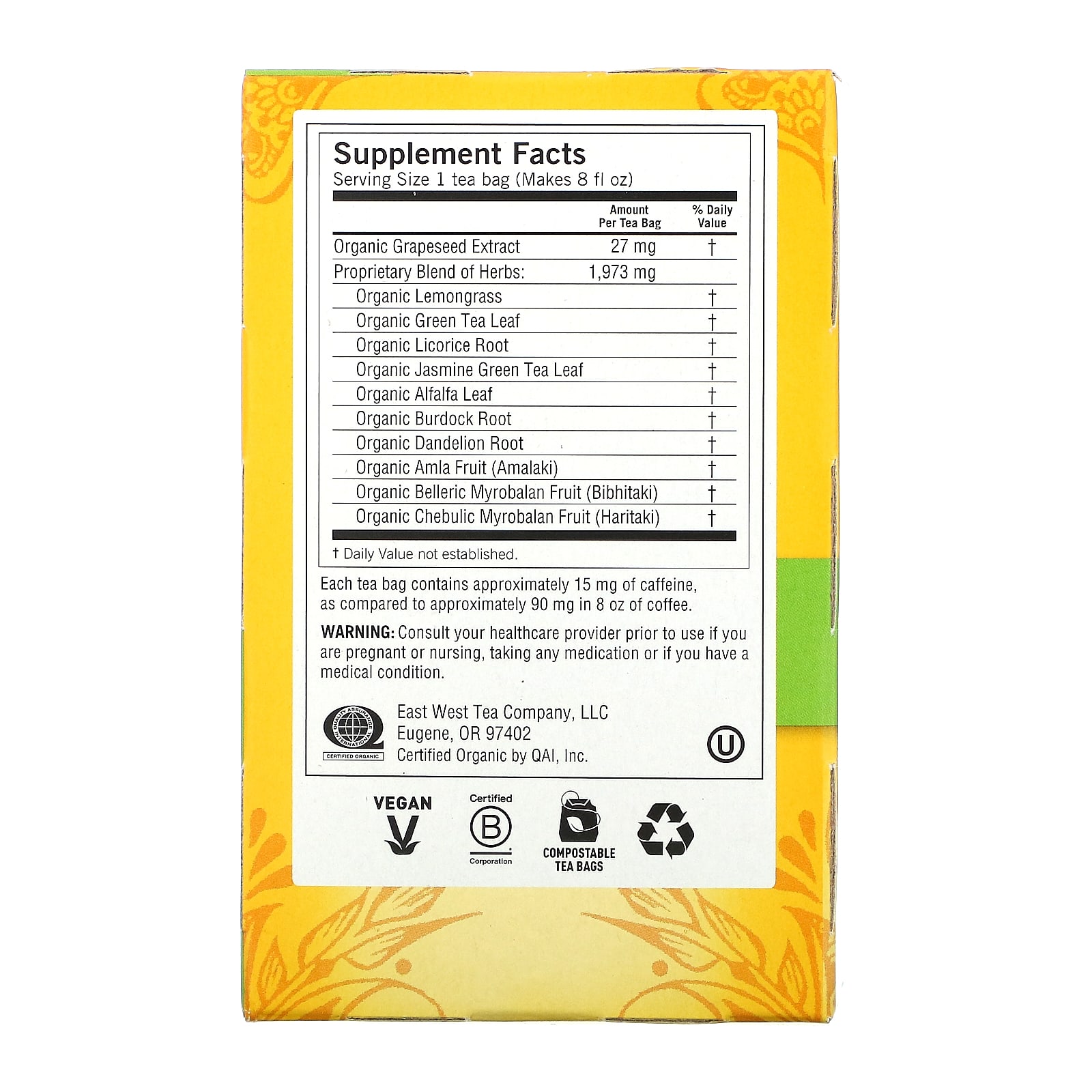 Yogi Tea, Green Tea Super Antioxidant, 16 Tea Bags, 1.12 oz (32 g)