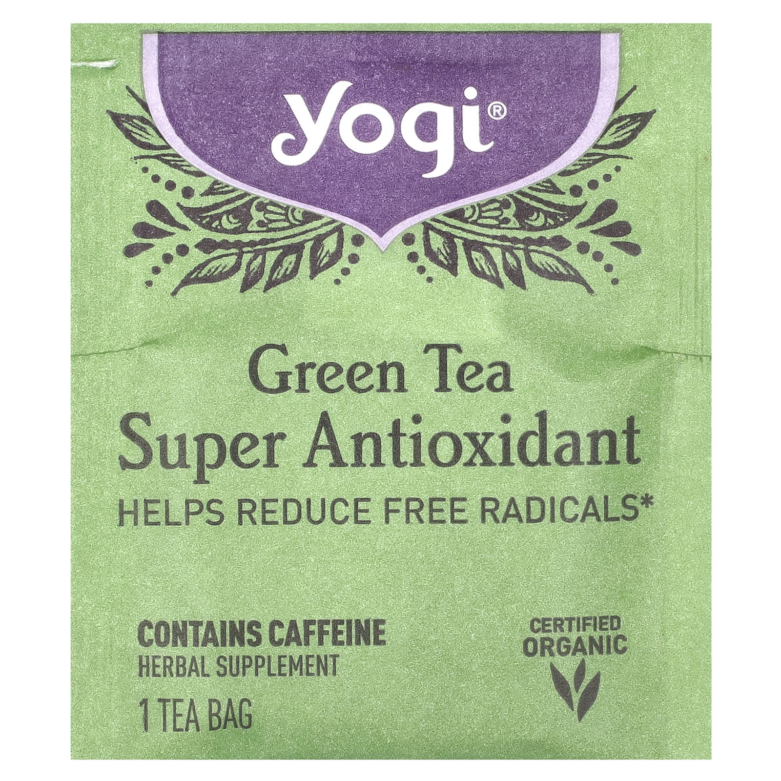 Yogi Tea, Green Tea Super Antioxidant, 16 Tea Bags, 1.12 oz (32 g)