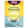 Yogi Tea, ชาคอมฟอร์ทติ้งคาโมมายล์ ปราศจากคาเฟอีน บรรจุ 16 ถุงชา ขนาด 0.85 ออนซ์ (24 ก.)
