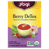 Yogi Tea, Berry DeTox, Sin cafeína, 16 bolsitas de té, 32 g (1,12 oz)