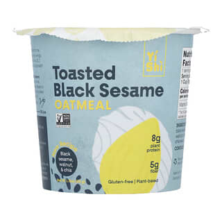 Yishi, Oatmeal, Toasted Black Sesame, 1.76 oz (50 g)