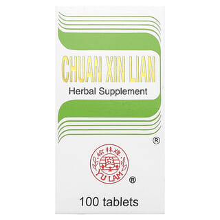 Yu Lam Brand, Chuan Xin Lian, 100 Tablets
