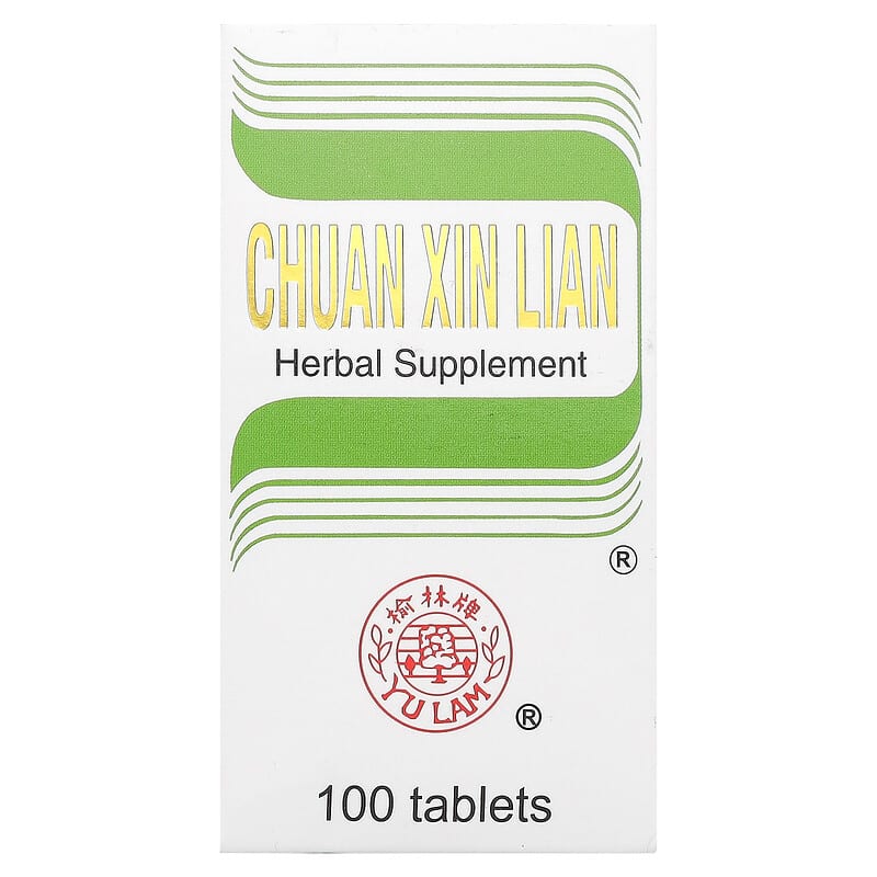 Chuan Xin Lian, 100 de tablete