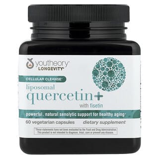 Youtheory, Liposomal+ con fisetina, 60 cápsulas vegetales