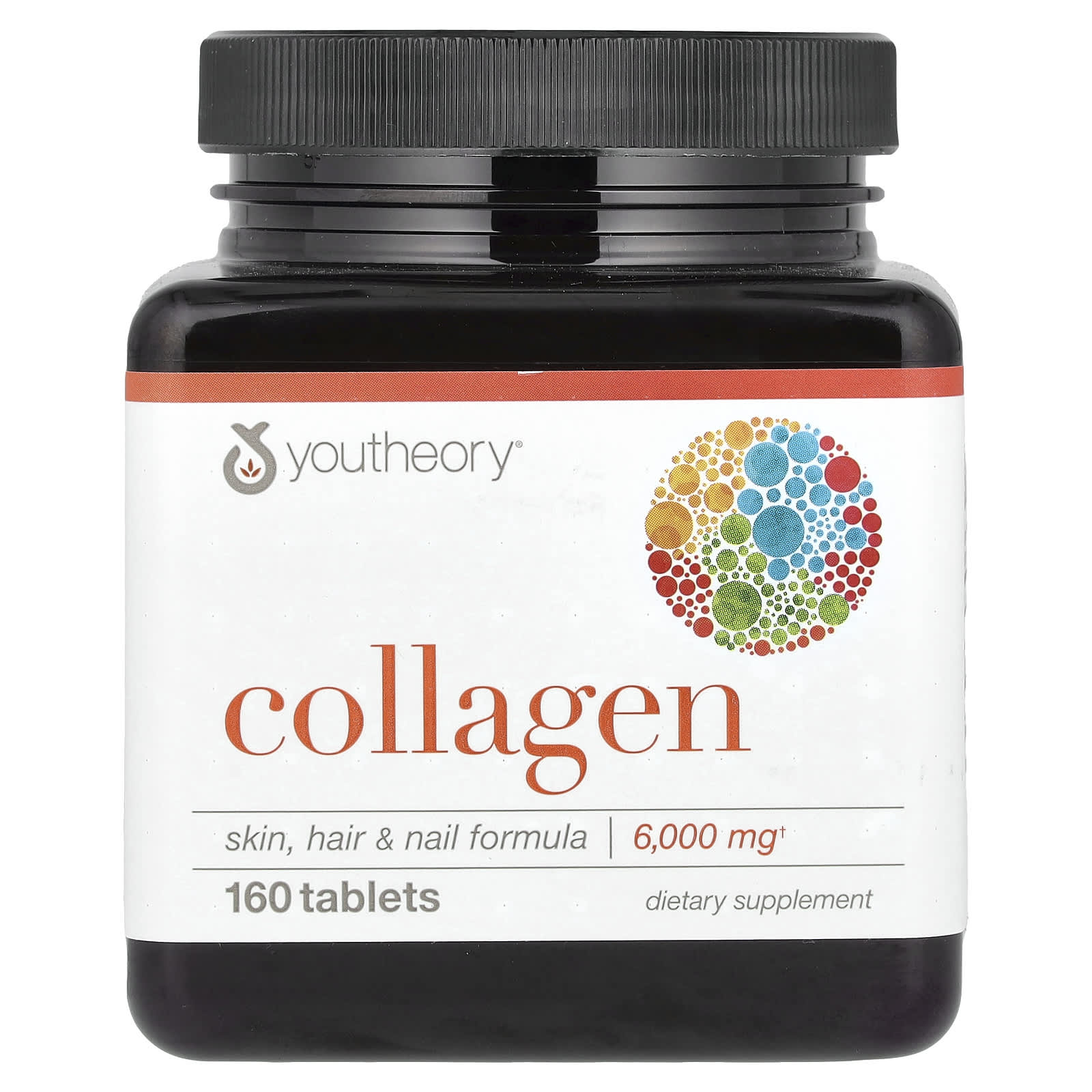 Youtheory, Collagen, 6,000 mg, 160 Tablets (1,000 mg per Tablet)