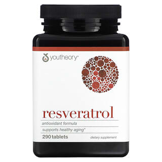 Youtheory, Resveratrol, 290 Tabletten