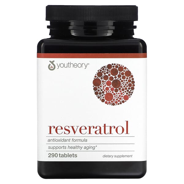 Youtheory, Resveratrol, 290 Tablets