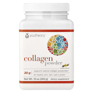 Youtheory, Colágeno en polvo, Vainilla, 283,5 g (10 oz)