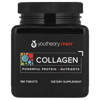 Youtheory, Collagen, Kollagen, für Männer, 160 Tabletten