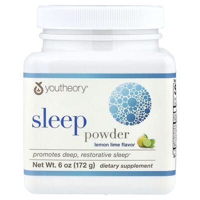 Youtheory, Sleep Powder, Lemon Lime, 6 oz (172 g)