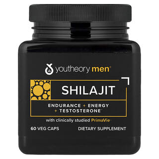 Youtheory, Men®, Shilajit, 60 groentecapsules (250 mg per capsule)
