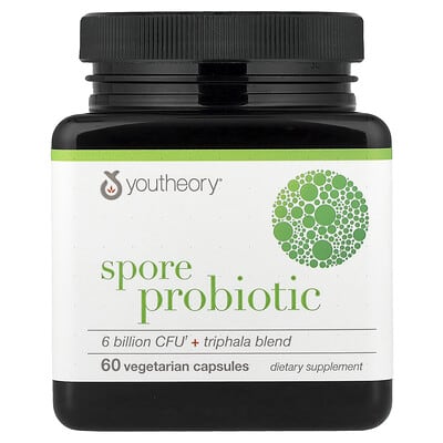 Norland Youtheory, Spore Probiotic + Triphala Blend, 60 Vegetarian Capsules supplement Uganda UGX 92800