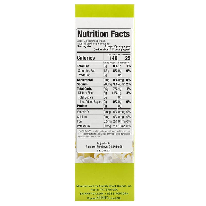skinnypop popcorn 24 ct