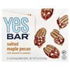Yes Bar, Snack Bar, nuci pecan de arțar sărat, 6 batoane, 1,4 oz (40 g) fiecare