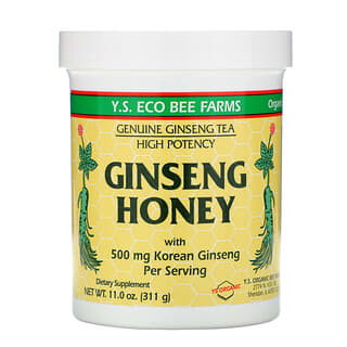 Y.S. Eco Bee Farms, Ginseng Honey, 11.0 oz (311 g)