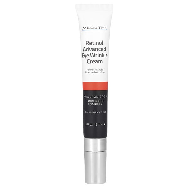 YEOUTH, Retinol Advanced Eye Wrinkle Cream、15ml（0.5液量オンス）