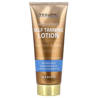 YEOUTH, Self Tanning Lotion, For Face & Body, Medium, 7.5 fl oz (222 ml)