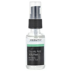 YEOUTH, グリコール酸 30% ジェルピール 60ml 3点セット グリコール酸30％ジェルピール、30ml（1液量オンス）