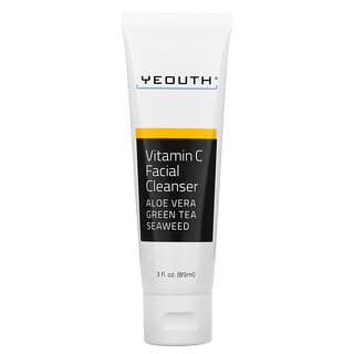 Yeouth, Solução de Limpeza Facial com Vitamina C, 89 ml (3 fl oz)